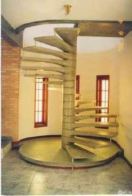Foto 1 - Escadas caracol e retas pre moldadas de concreto