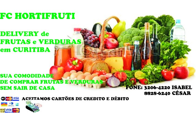 Delivery de frutas e verduras em curitiba